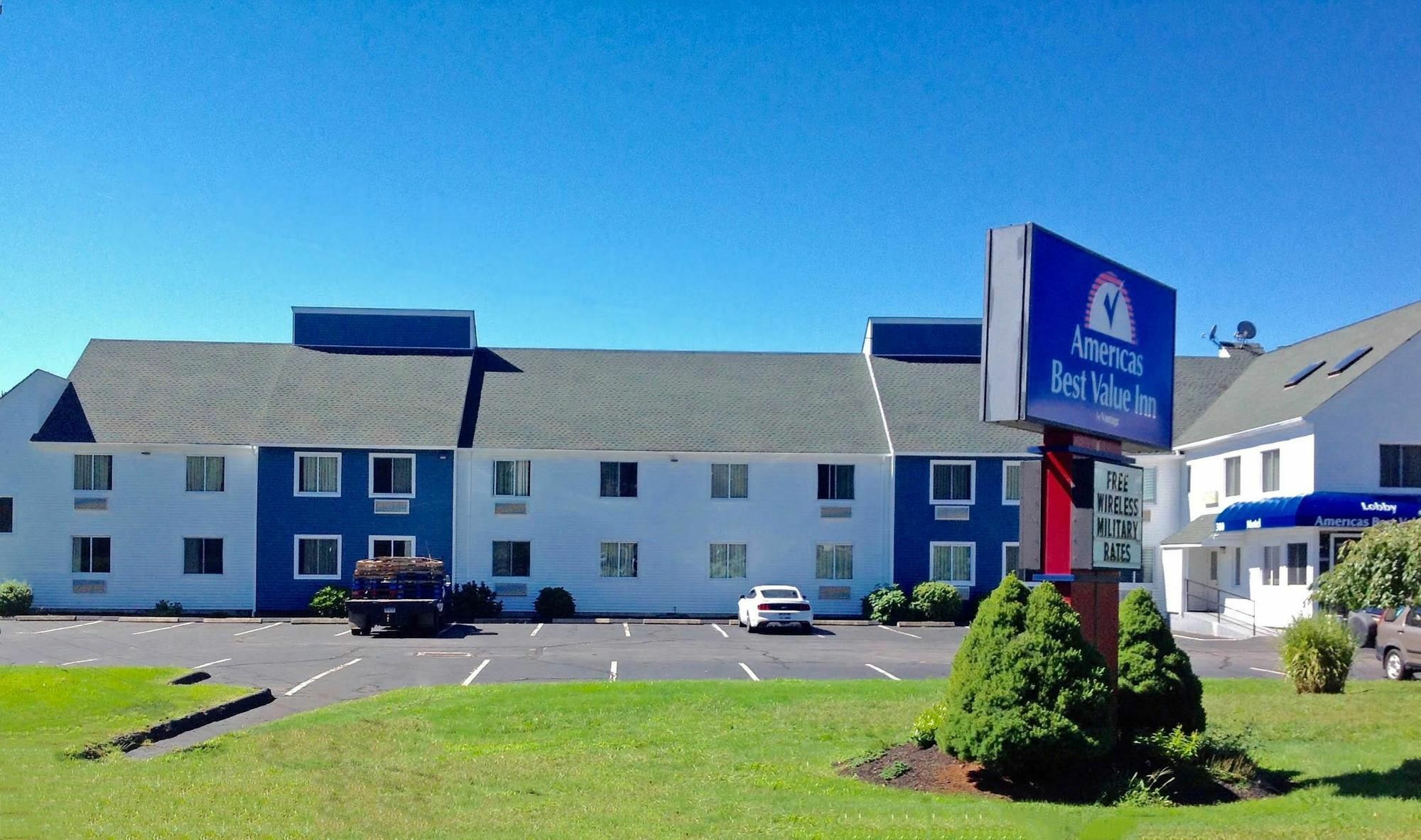 Americas Best Value Inn New London Mystic Zewnętrze zdjęcie